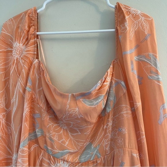 ASTR the label Women's Long Sleeve Windsor Mini Dress Size L - Picture 5 of 16